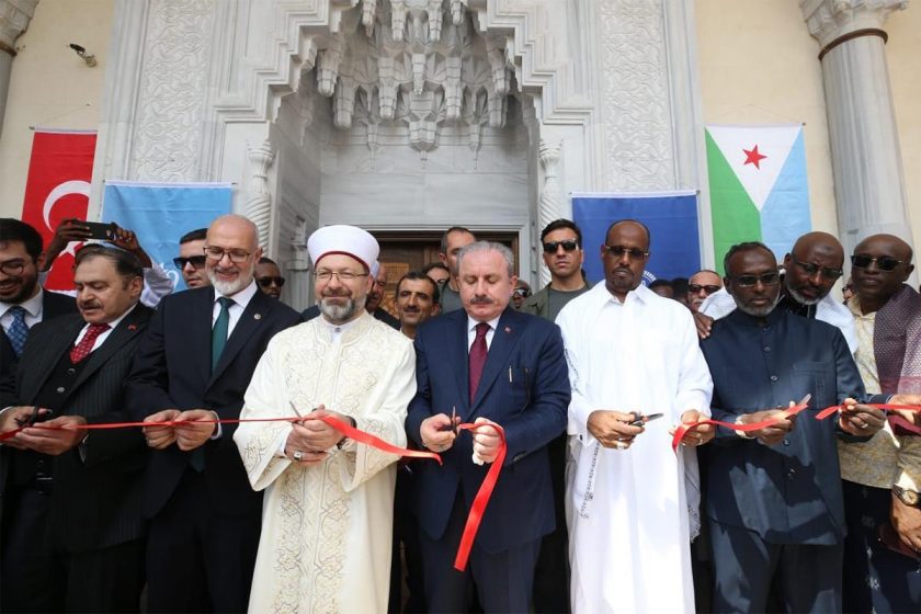 Cibuti'de 2. Abdülhamid Han Camisi ve Külliyesi açıldı
