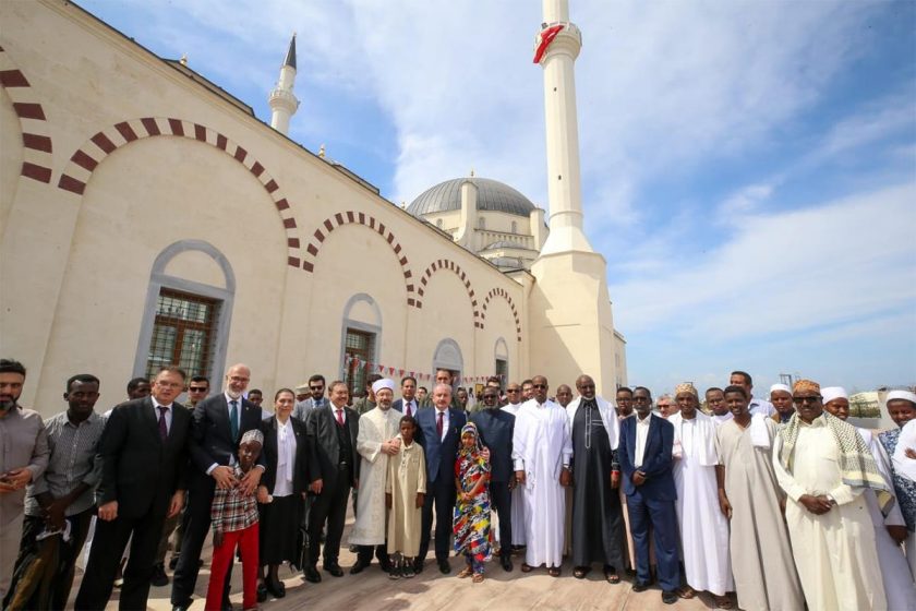 Cibuti'de 2. Abdülhamid Han Camisi ve Külliyesi açıldı