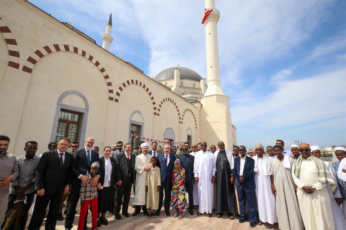 Cibuti'de 2. Abdülhamid Han Camisi ve Külliyesi açıldı